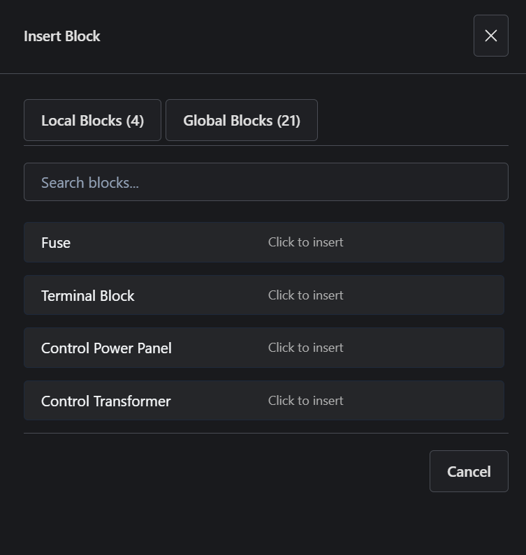 Local Definitions in the insert block picker