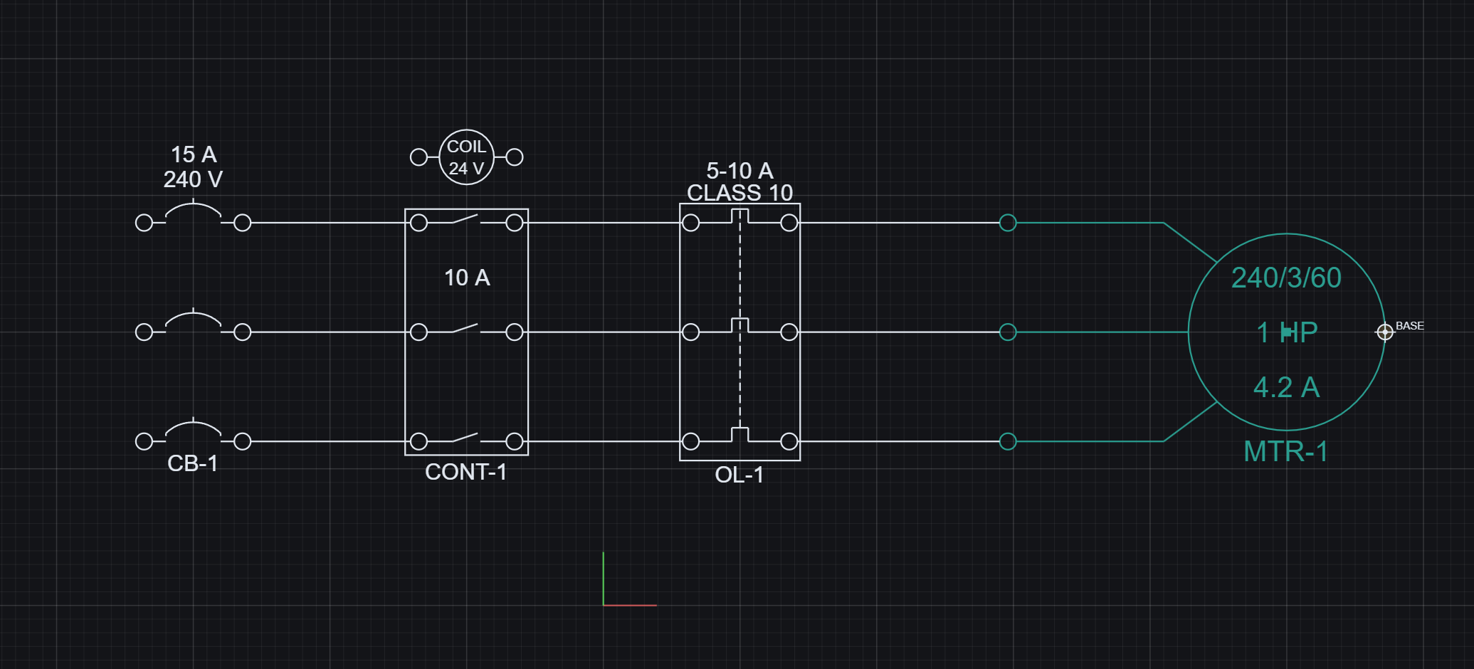 Parent block with one child block reference inserted